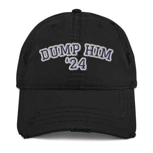 Dump Him Distressed Dad Hat