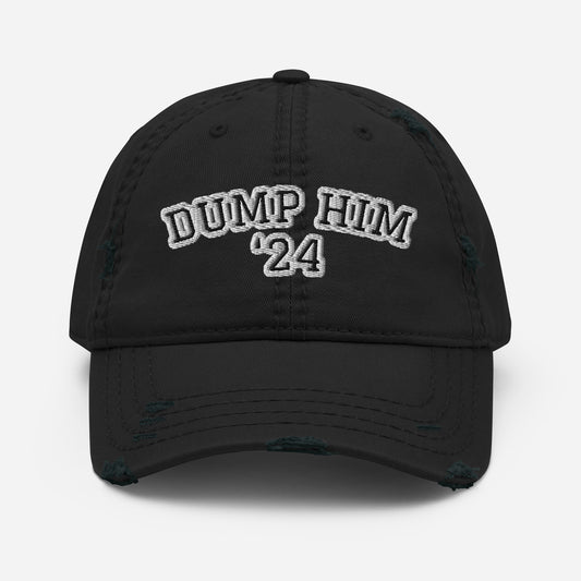 Dump Him Distressed Dad Hat